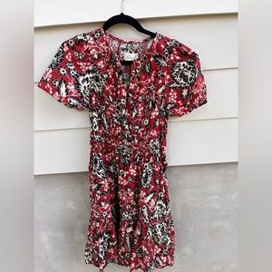 ANTHROPOLOGIE Somerset Mini Dress- size small